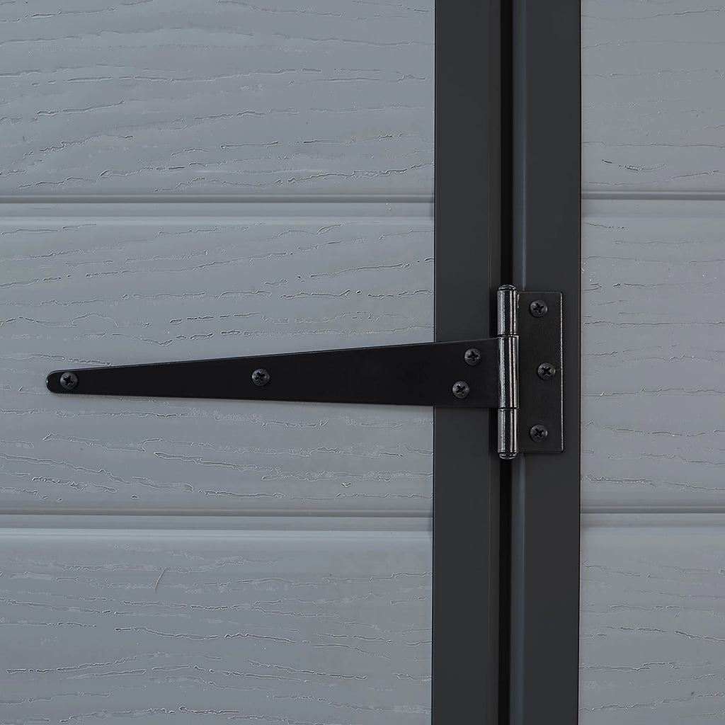 Klikstrom Senner 6×4 ft Pent Grey Shed with floor & 1 window