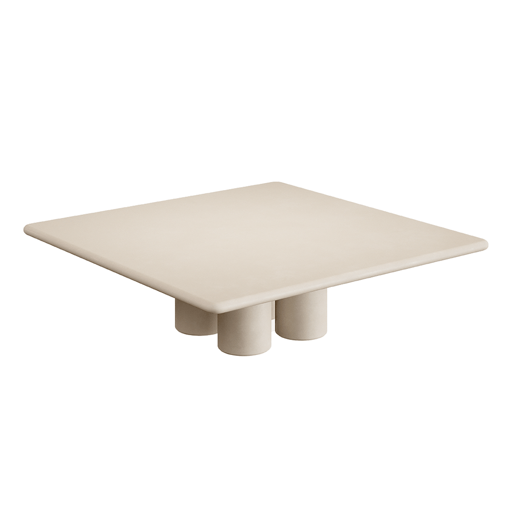 Nardelli Microskin Coffee Table, Bone