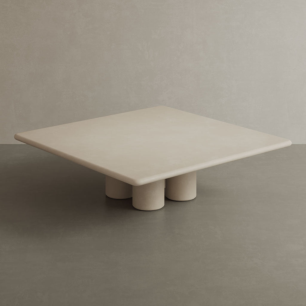 Nardelli Microskin Coffee Table, Bone