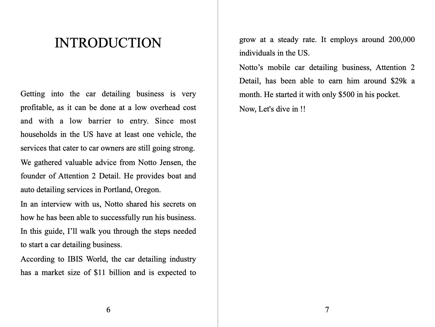 How to Start Automobile Detailing Business eBook - 101 Guide on How To Start Successful Car Detailing Business | PDF ePUB Instant Download