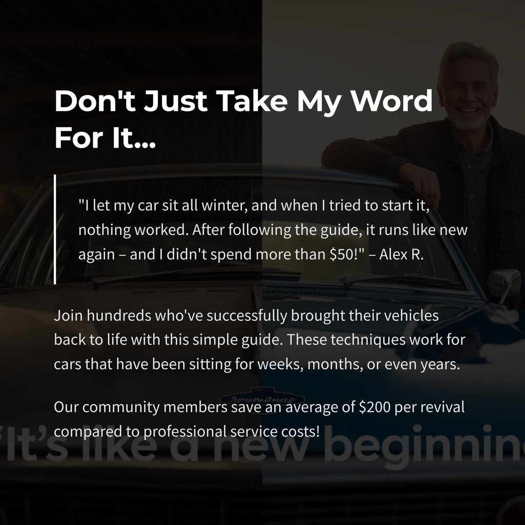 DIY Car Revival Guide: Auto Maintenance & Battery Reconditioning (Digital Download)