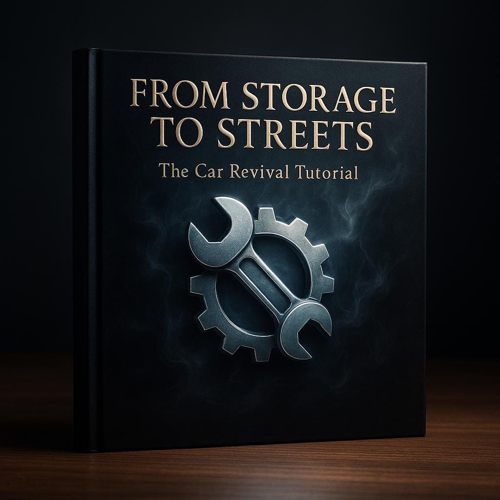 DIY Car Revival Guide: Auto Maintenance & Battery Reconditioning (Digital Download)